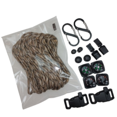 파라코드 데저트 카모 4MM 커스텀 제작 종합 키트, 1세트