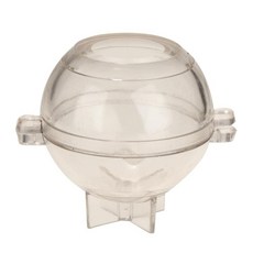 구형 투명 플라스틱 양초 틀 양초 제작 모델 DIY 양초 제작 용품 50mm 65mm 70mm 90mm 100mm 120mm 크기, 클리어