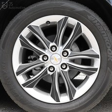 [비브랜드] 피그파인더 17인치 휠마스크 데칼 스티커 포인트 컬러 시트지 기스 흠집방지 튜닝 DIY 차량용품 올뉴말리부 호환, B타입