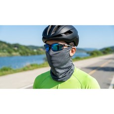 초이스 UV차단 쿨링 야외 넥게이트 마스크, 1개, 클라우드 다크그레이