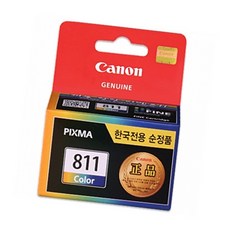 잉크 CL-811 칼라 1개입 포토 사무실 복사기