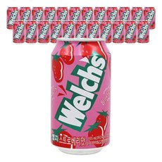 웰치스 딸기 355ml 24개, 1개