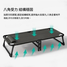 辦公室午休折疊床 加厚高彈海綿款 寬60CM, 升級全方管牛津布床60寬