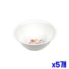 화이트 세수대야 소 x5개 화장실대야 세숫대야you28lye
