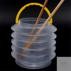 경희의마실 접이식 미니 자바라 물통 미술용