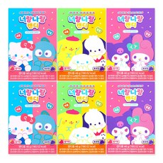 산리오 너랑나랑 캔디 3종, 138g, 2세트, 키티+포차코+쿠로미