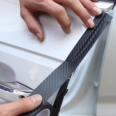 호인트 자동차 PPF 보호필름 차량용 문콕방지 도어엣지 가드, 1개, 카본 블랙