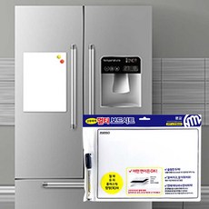 붙이는 화이트보드 소형 A4 스티커 자석 겸용