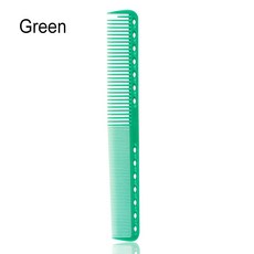 6 색 전문 헤어 빗 이발사 미용 헤어 커팅 브러시 정전기 방지 엉킴 프로 살롱 헤어 케어 스타일링 도구, 하나, 1개