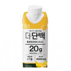 더단백드링크바나나 빙그레 250ML x 18, 18개