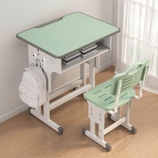 초등학생 책상 의자 세트 어린이 공부, 플래그십 S 모델 70x50 보강 이중 바 B