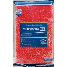 프리미엄 톡톡 업소용날치알 대용량 적색 800g, 1개