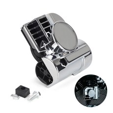 에어혼 화물차 크락션 쉬프슈른 범용 150DB 12V 마린혼 소형 선박 보지나 바이크 오토바이 자동차 보트 ATV 크롬