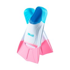 엑스블루 LER 숏핀 트레이닝 훈련용 오리발 XBL-4600, PNKQ(핑크)