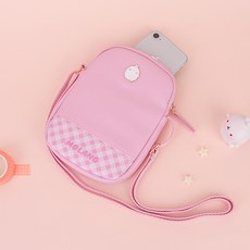 MOLANG 孩童兔子造型斜背手機包