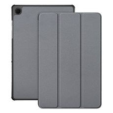 갤럭시탭A11+ 플러스(SM-X230/236) 11인치 호환 지케이 스마트커버 북커버 케이스 A9+(SM-X210/216) 공용, 1개, 그레이