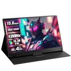 제우스랩 15.6인치 FHD 휴대용 모니터 P15A120Hz 초슬림 dex 포터블 모니터, P15A, 35.5cm