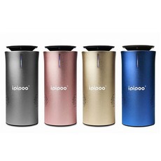 아이피푸 K1 소형 차량용 휴대용 탁상용 공기 청정기 정화기, 로즈골드