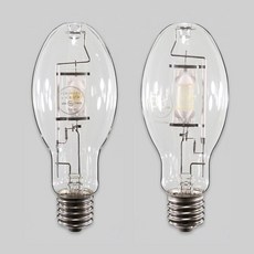 KS 메탈 램프 175W 250W E39 대모갈 4000K 주백색 공장조명 도로 야외조명, 1개