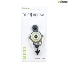 바르네 풀테이프 리필 8.4mmX12M 접착 양면테이프 문구 사무용 BGT-0180R, 바르네 풀테이프(8.4mmX12M)