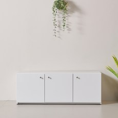 TV 거실장 수납장 티비다이 서랍 120cm P00000SN, 핑크화이트, 핑크화이트