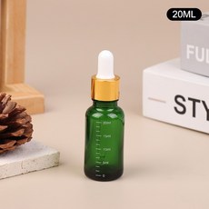 액체 리필 50ML 유리 체중계 아이 피펫 5ML 여행용 스포이드 가능한 시약용, A4 20ml