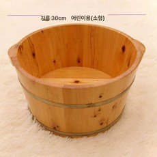 족욕탕 히노끼 족욕통 족욕기 족탕 습식 가정용 바구니, 16cm, 기본 모델명/품번