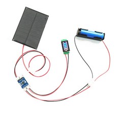 태양 전지 리튬 배터리 충전 컨트롤러 디스플레이 DIY 키트 5V 5.5V 160mA 250mA 500mA 1W 1.6W 2.5W 5V 1, 1개, 5V 200mA Package