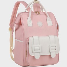 맘 편한 기저귀가방 백팩, 핑크