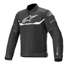 長野車業 Alpinestars T-SPS AIR JACKET 新款透氣防摔夾克，透氣舒適，安全防護，夏季騎行首選, 黑白, 1個