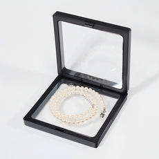 리빙피카 쫀쫀 케이스 주얼리 디피용 11x11, 10개, 블랙