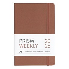 [인디고] 2026 프리즘 A5 위클리 다이어리 (날짜형 25절 주간) - 모카무스, 상품명, 상품명