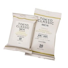 TOKYO CLASSIC 토우키요 클래식 FACE&BODY MOISTURE SHEET 페이스&바디 모이스처 시트 토너 프루티 우드 향 20매, 1개