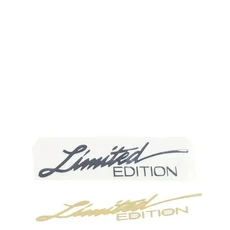 호환 2PC 3d 자동차 스티커 골드 배지 금속 액세서리 오토바이, 01 Silver Gold A pair