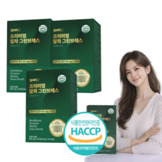 유기농 제주말차 프리미엄 원료 테아닌 고함량 HACCP인증, 3개, 60정