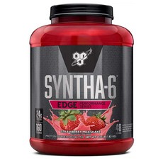 비에스엔 신타 6 엣지 프로틴 파우더 드링크 믹스 단백질 보충제 스트로베리 밀크쉐이크, 1개, 1.82kg