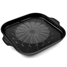 국산 고기 불판 원형 사각, 1개, 31cm