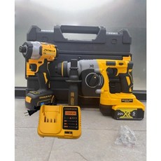 DEW XR DCH273 電錘 996 電鑽 水電雙機組, 1個, 273+850兩電附充+箱