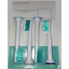 PHILIPS 飛利浦 電動牙刷通用刷頭 (4支裝) - HX6083 HX6730 HX9340 HX9332 副廠, 1個