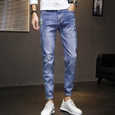 Do Brother 男士牛仔褲 牛仔長褲 Date 修身版型耐刮洗春秋男士牛仔褲 男褲