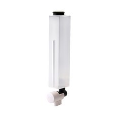 生活采家 按壓定量 壁掛給皂機 沐浴乳架, 1個, 內管-500ml(適用經典白)補修用, 透明