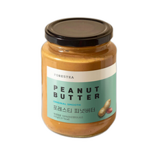 포레스티 무첨가 땅콩버터 국내제조 무가당 피넛버터 가장 최근 제조된 상품으로 발송됩니다., 1개, 430g