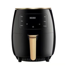 AILYONS 空氣炸鍋 可視化大容量電炸鍋, US國內可用110V, 4.5L(黑色)