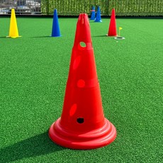 멀티칼라콘 레드 50cm 체육 대회 주차콘 라바콘 용품 게임, 단품