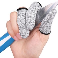 손베임방지 골무 손가락 보호대 방검장갑 반영구 택배포장, 1개