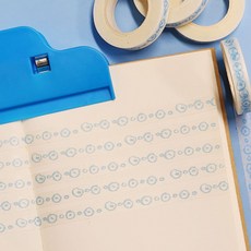 잘팔아스토어 컬러 띠 마스킹 테이프 동그라미 마테 다이어리데코 꾸미기 다꾸 접착테이프