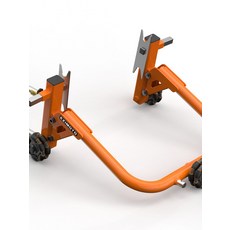 스탠드 바퀴 거치대 정비용 지지대 타이어 고정대 브래킷, 기본 색상, BMW 커피색 시리즈 리어 휠 싱글스윙암 블랙