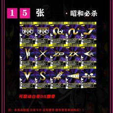 가면라이더 디케이드 DECADE 벨트연동 카드 모음, 11