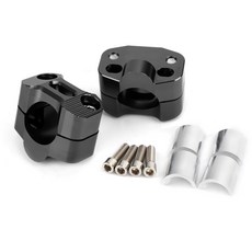 通用款 22-28mm 手把加高座 黑色, 1個