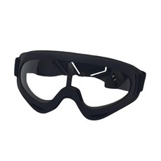 고무밴드 오토바이고글 스포츠 헤드밴드형 저렴한 라이딩 자전거 바이크 고글 투명, 1개